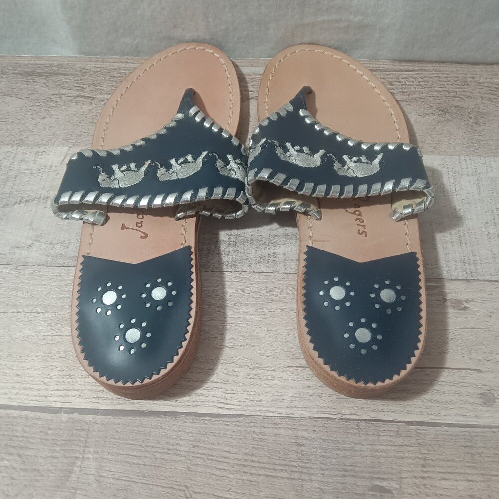 Jack Rogers Embroidered Sandals size 7M